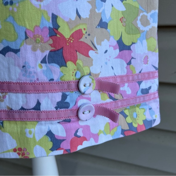 •Sigrid Olsen• Casual Floral Skirt - Size 10 - Picture 4 of 9